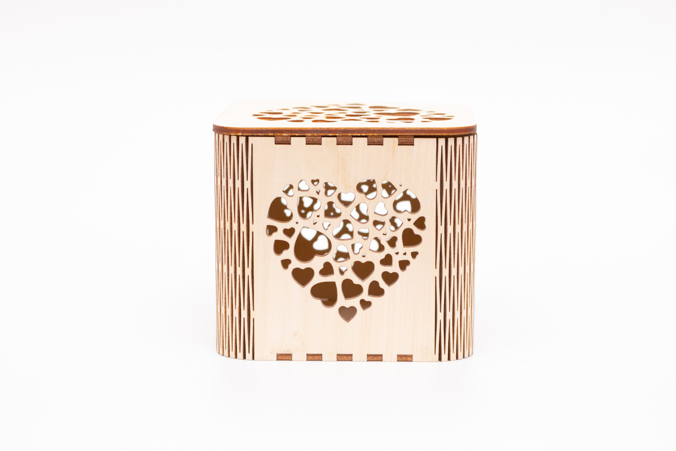 Dizajnerskie drewniane opakowanie (SERCE) - obrazek 4