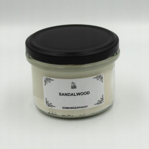 Świeca zapachowa sojowa Drzewo Sandałowe 235 ml