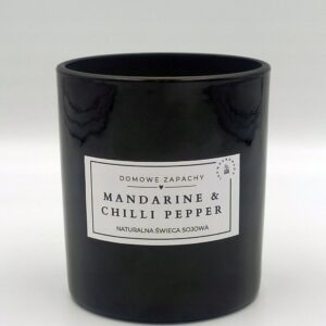 Naturalna świeca sojowa MANDARINE & CHILLI PEPPER - 300 ml