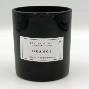 Naturalna świeca sojowa ORANGE - 300 ml
