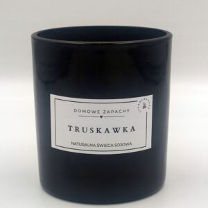 Naturalna świeca sojowa TRUSKAWKA - 300 ml