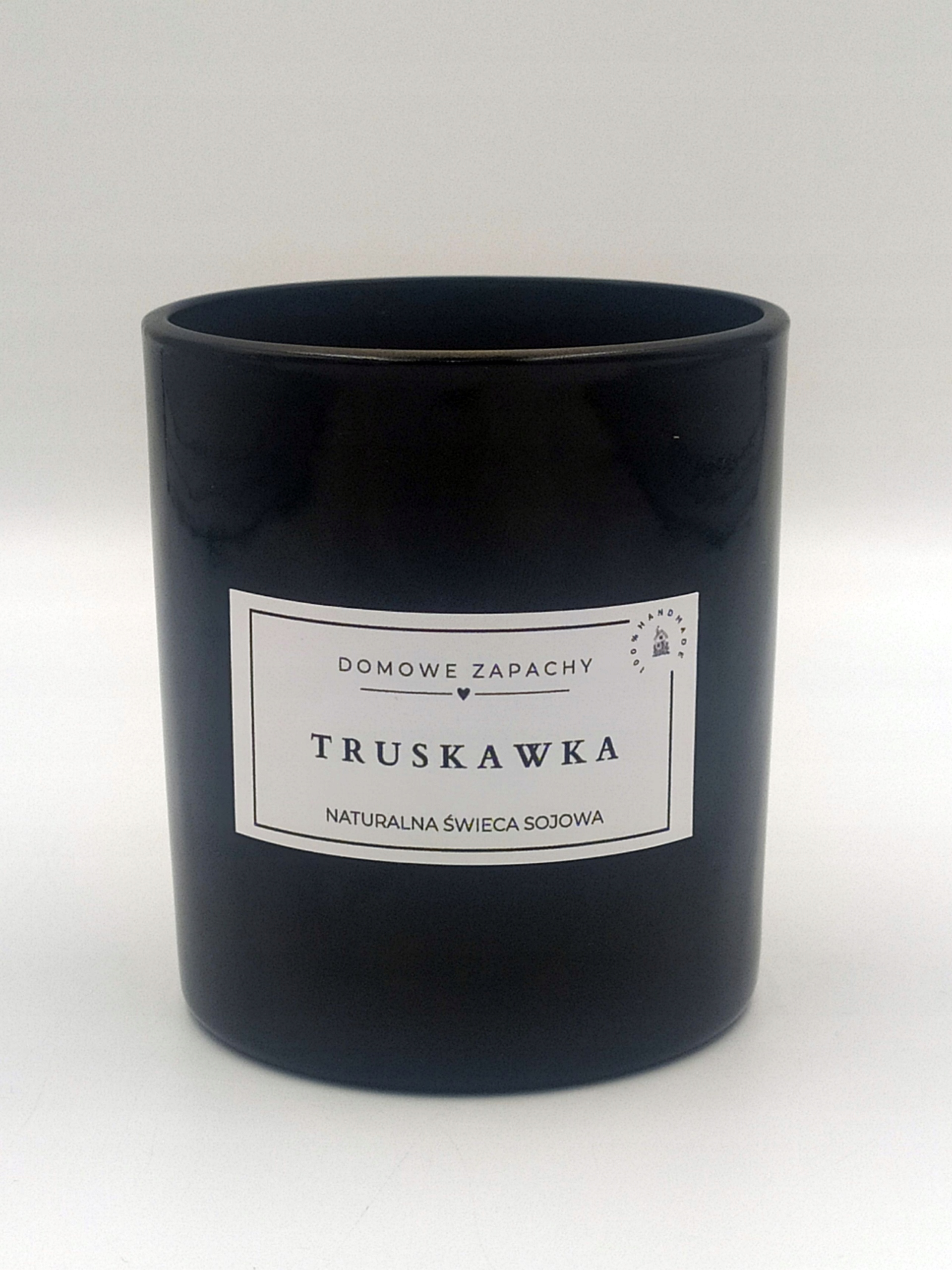 Naturalna świeca sojowa TRUSKAWKA - 300 ml