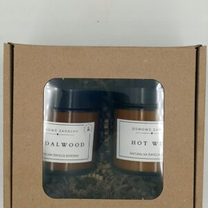 PACHNĄCY BOX - 2x 100 ml ŚWIECE SOJOWE