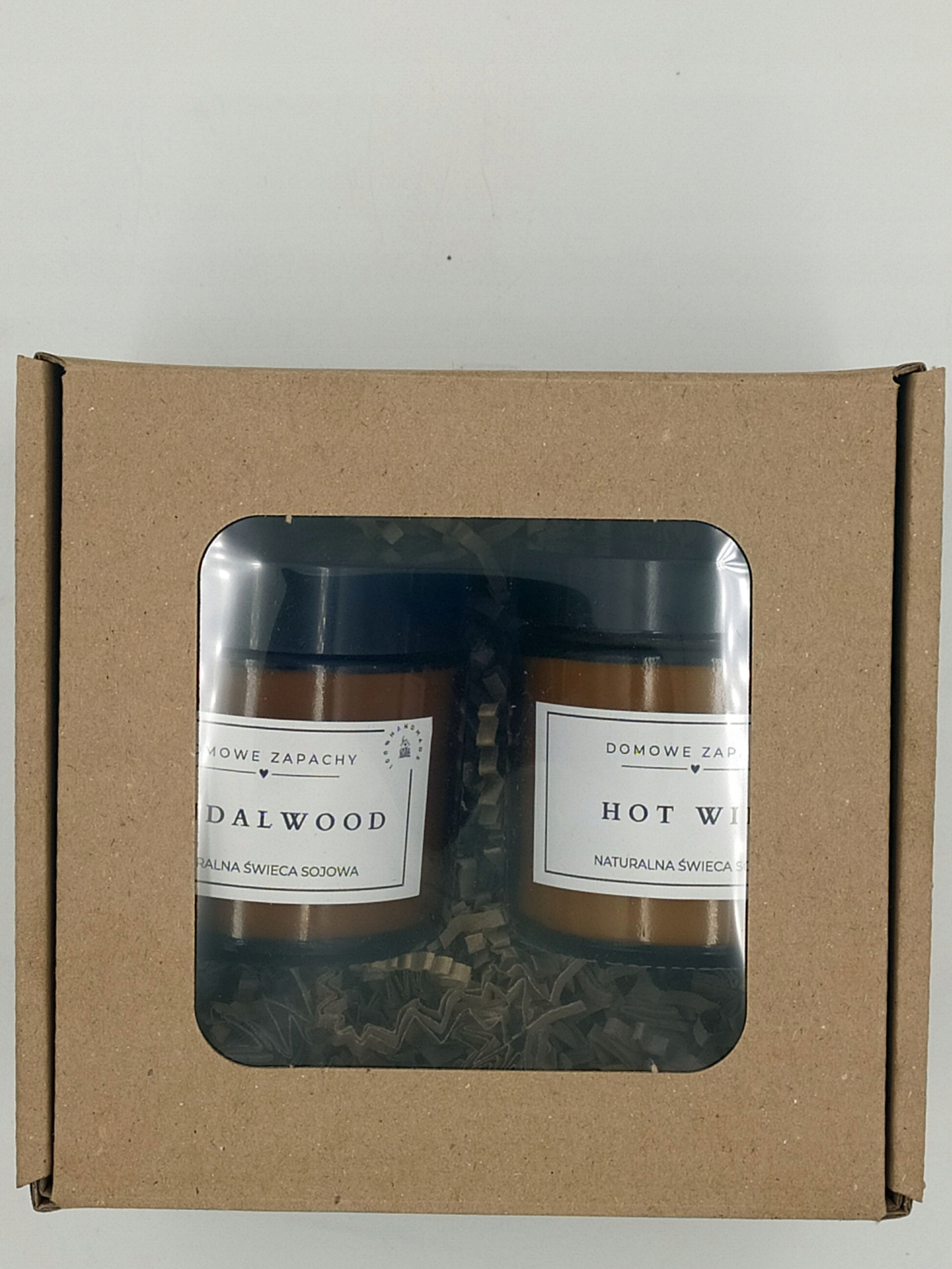 PACHNĄCY BOX - 2x 100 ml ŚWIECE SOJOWE