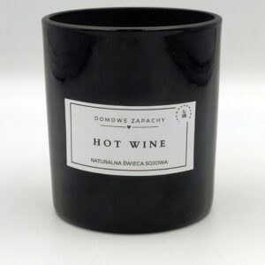 Naturalna świeca sojowa HOT WINE - 300 ml