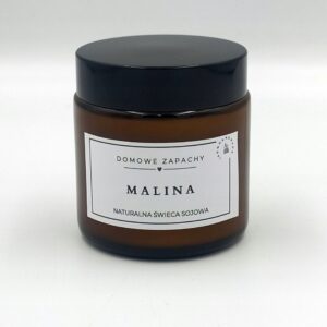 NATURALNA ŚWIECE SOJOWA MALINA 120 ML