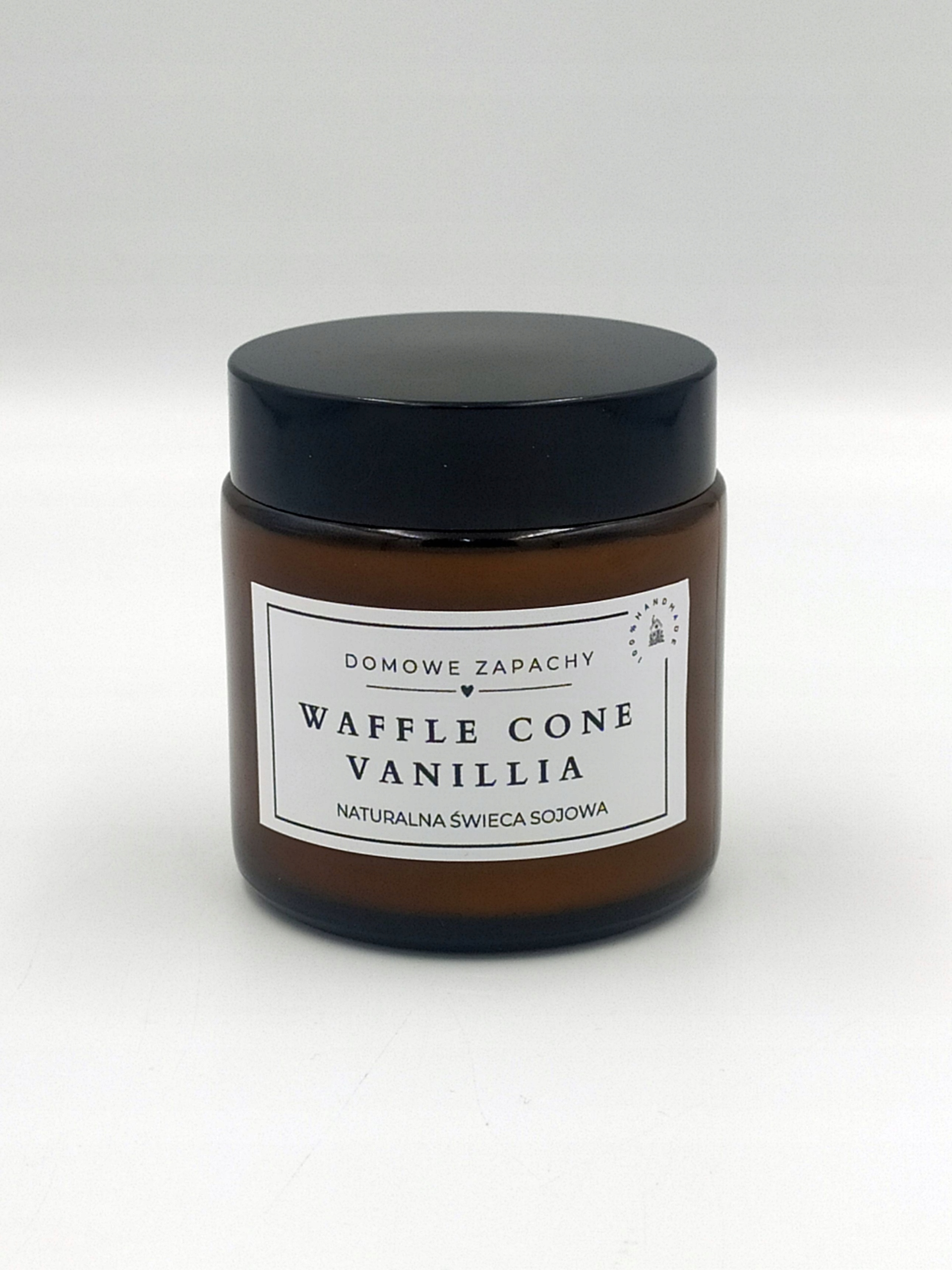 NATURALNA ŚWIECE SOJOWA WAFFLE CONE VANILLIA 120 ML