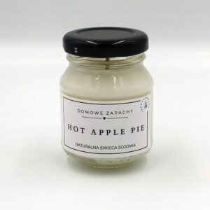 Naturalna Świece Sojowa HOT APPLE PIE 80 ML