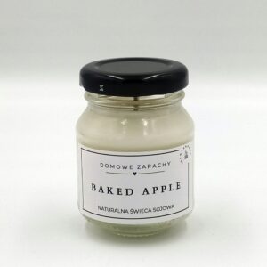 Naturalna Świece Sojowa BAKED APPLE 80 ML