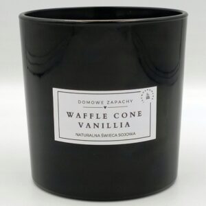 Luksusowa Świeca Zapachowa WAFFLE CONE VANILLIA 350 ml