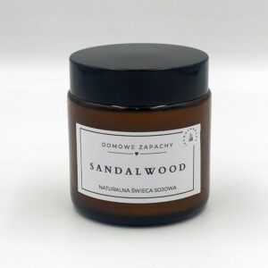 NATURALNA ŚWIECE SOJOWA DRZEWO SANDAŁOWE 120 ML