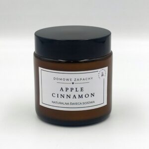 NATURALNA ŚWIECE SOJOWA APPLE CINNAMON 120 ML