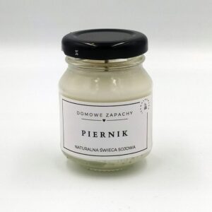 Naturalna Świece Sojowa PIERNIK 80 ML