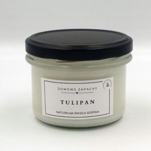 Naturalna Świece Sojowa TULIPAN 235 ml